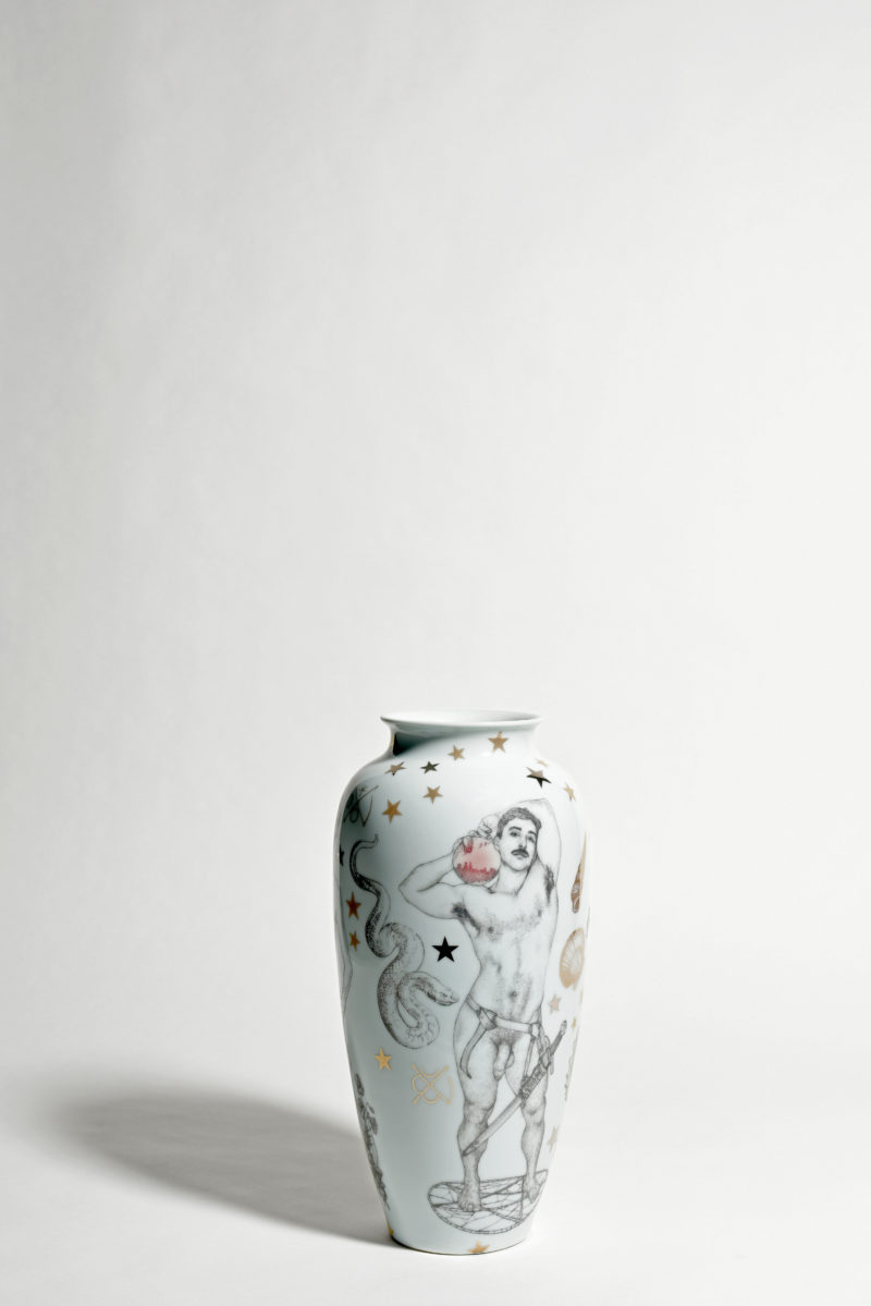 Invocation of Venus and Mars (vase) - Andrew Nicholls