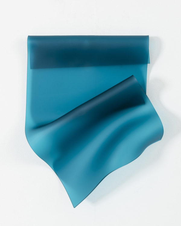 Abstract Fetish Small Azure Fold I