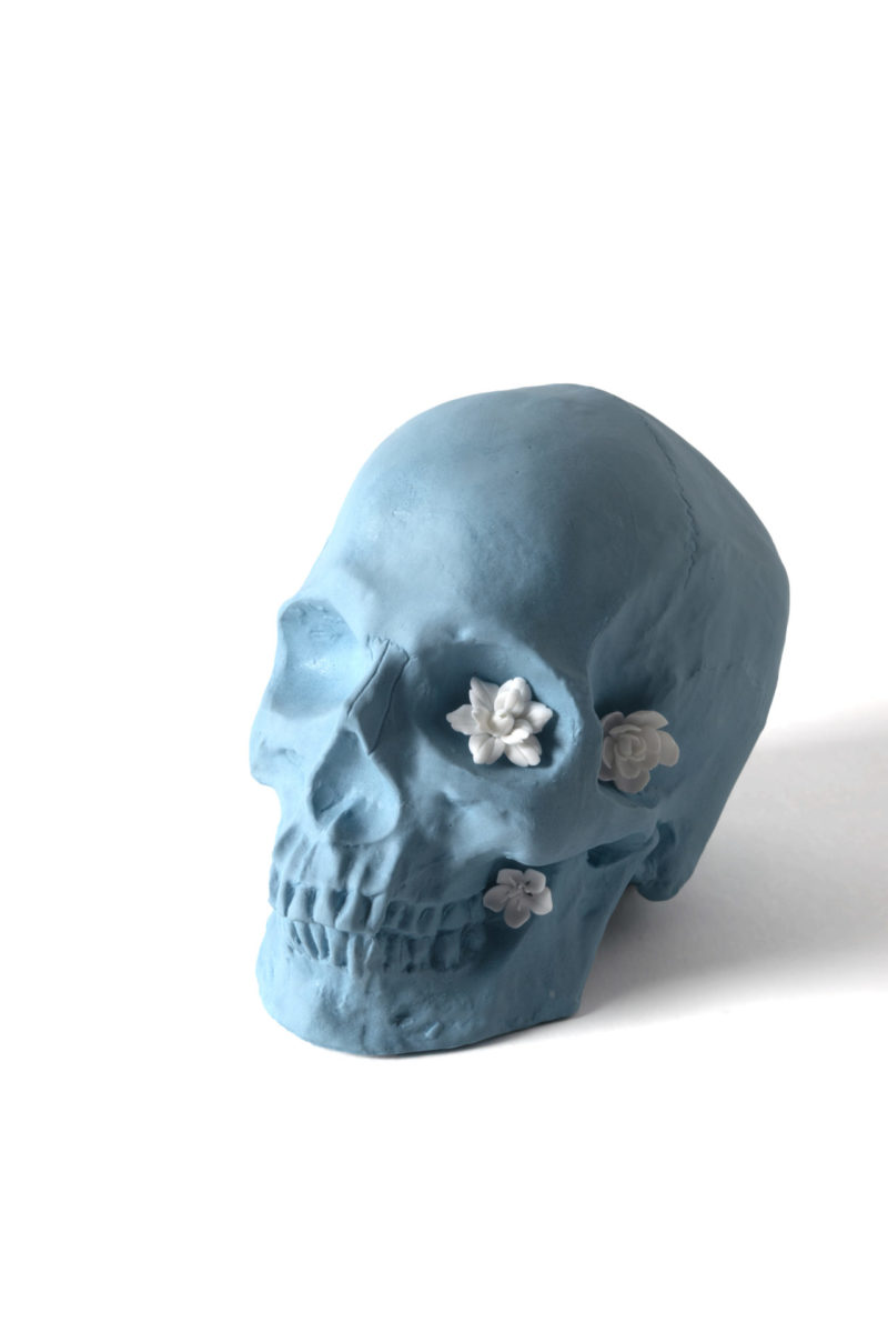 with Jin Jianhua 'Jasperware Skull 2'