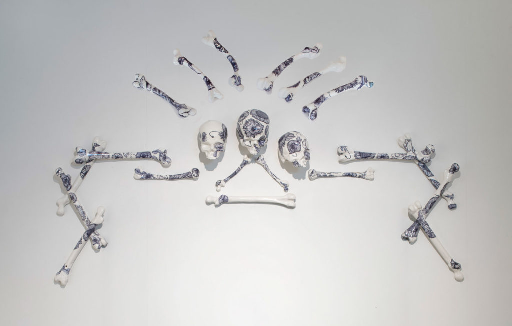 Blue and white vanitas - Blue and white vanitas - Andrew Nicholls .M Contemporary