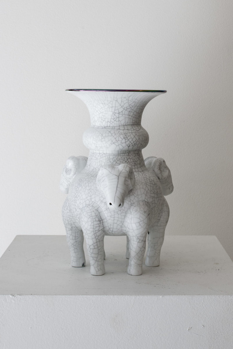 with Jingdezhen artisans 'Ritual Object 1'
