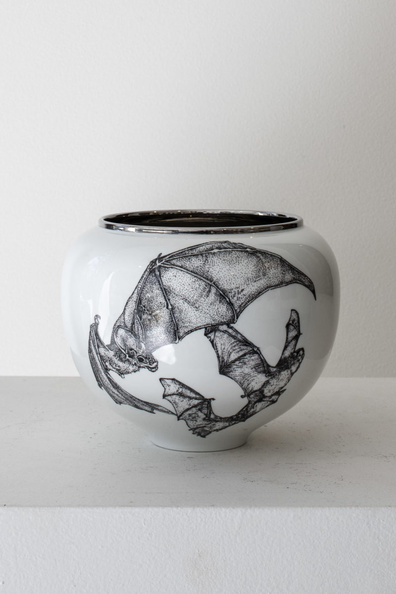 with Jingdezhen artisans 'Bat Bowl'