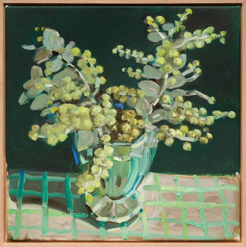 Wattle on a Check Cloth