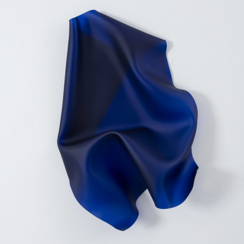 Medium Satin Sapphire Disc