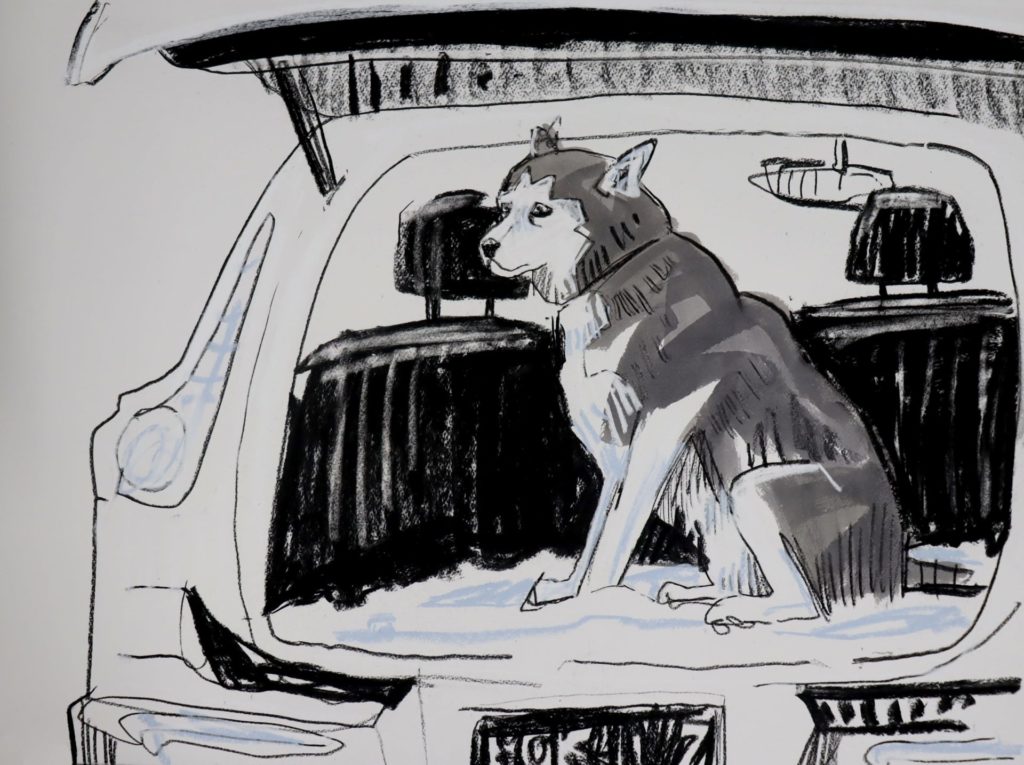DogCarStudy - Dog Car Study - Todd Fuller .M Contemporary