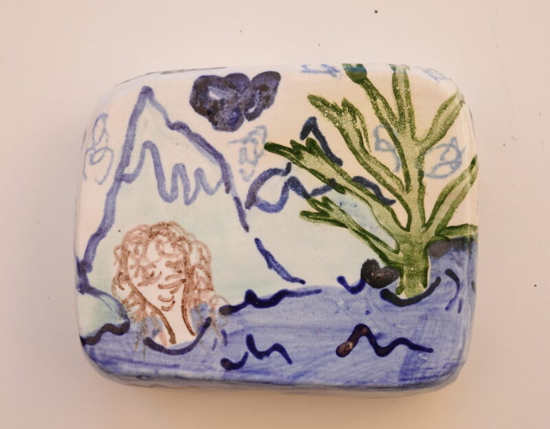 Floating in the lake, Ohrid