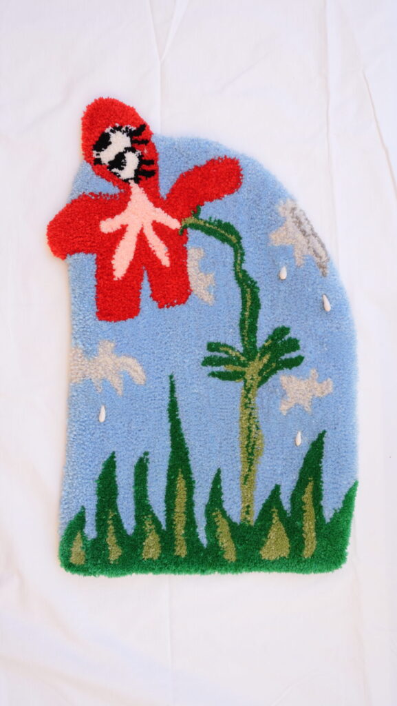 In the Garden Poppy - In the Garden (Poppy) - Lihnida Krstanoska-Blazeska .M Contemporary