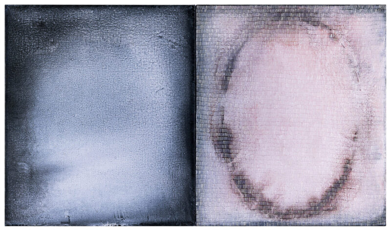 The Relationship of Two #1 (diptych)