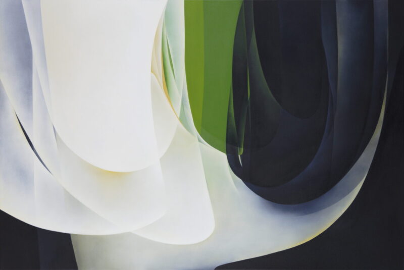 Unspoken Hold, 2026 acrylic on canvas 120h x 180w cm