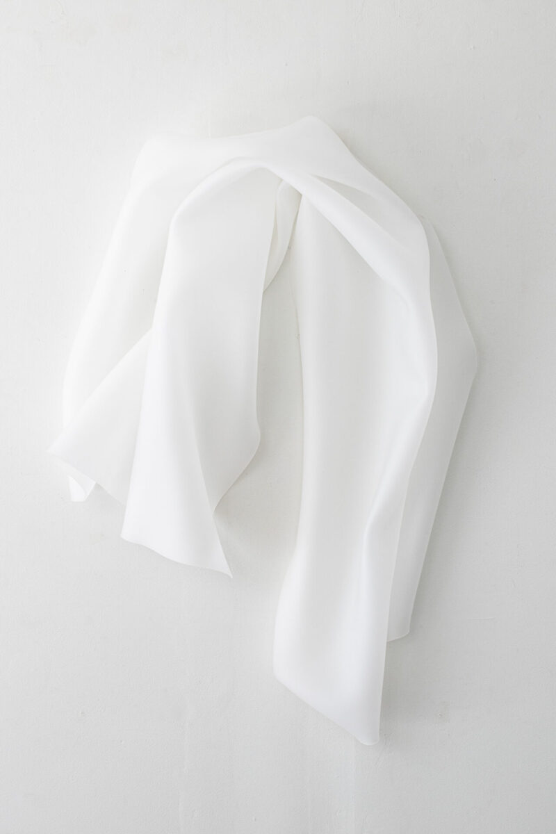 Baroque Fetish Translucent White Wall Veil