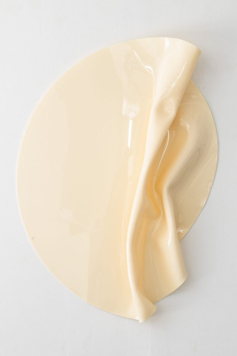 Baroque Fetish Translucent Ivory Compressed Circle I
